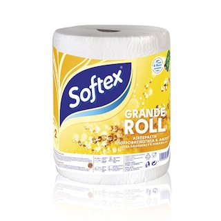 SOFTEX | Χαρτί Κουζίνας Grande Roll 2 Φύλλα 350g