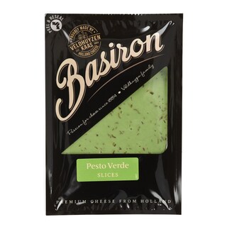 - | Ημίσκληρο Τυρί Basiron με Πέστο Φέτες 150g