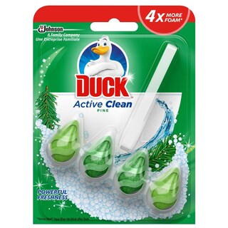 DUCK | Block Λεκάνης WC Active Clean Pine 38.6g Έκπτωση 0.60Ε
