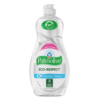 PALMOLIVE | Υγρό Πιάτων Eco Respect 0% Χρωστικές & Αρώματα 500ml