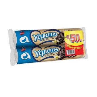 ΑΛΛΑΤΙΝΗ | ALL.BISC.COCOA VANILLA 2x200GR 0.50