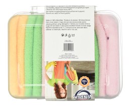 VINDEX | Πανάκια Microfiber με Δοχείο Φύλαξης 6 Τεμάχια