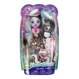 MATTEL | Enchantimals Κούκλα και Ζωάκι Διάφορα Σχέδια 1 Τεμάχιο