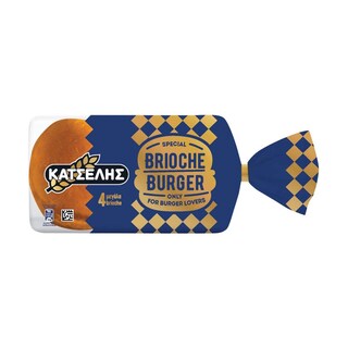 ΚΑΤΣΕΛΗΣ | Ψωμάκια Burger Brioche 380g