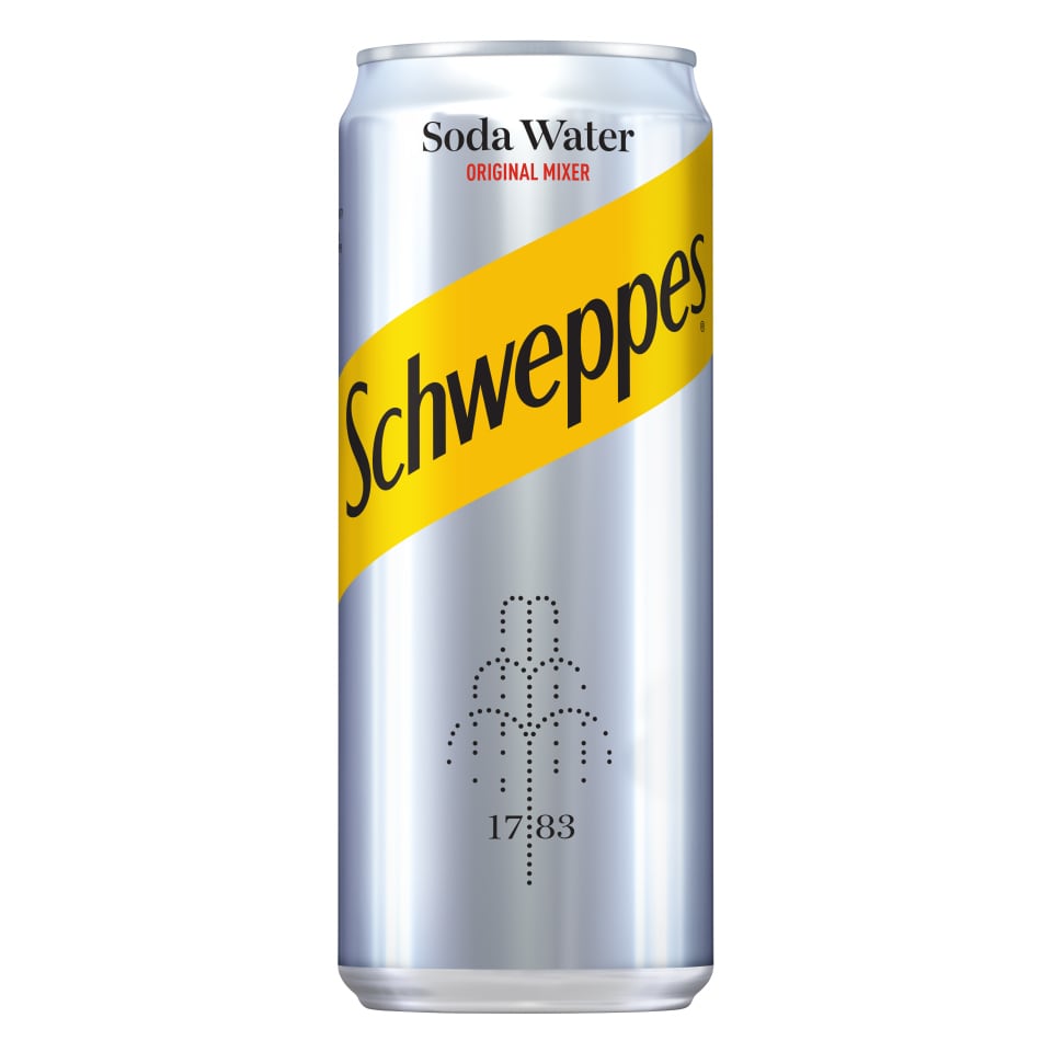 SCHWEPPES Σόδα Κουτί 330ml