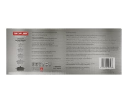 NEOFLAM | Σωτέζα Ανοξείδωτη Inox Γυάλινο Καπάκι 28cm 1 Τεμάχιο