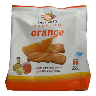 ΒΙΟΛΑΝΤΑ | ΚΟΥΛΟΥΡΙΑ ΓΛΥΚΑ ΠΟΡΤΟΚΑΛΙΟΥ PREMIUM 220 GR