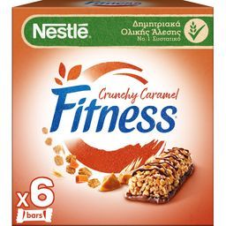 FITNESS | FITNESS ΜΠΑΡΕΣ ΔΗΜΗΤΡΙΑΚΩΝ CRUNCHY CARAMEL  6X23.5GR