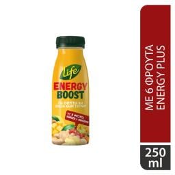 LIFE | Χυμός Energy Boost Ginger & Giseng 250ml