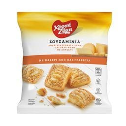 ΧΡΥΣΗ ΖΥΜΗ | Σουσαμίνια με Κασέρι ΠΟΠ και Γραβιέρα 700g