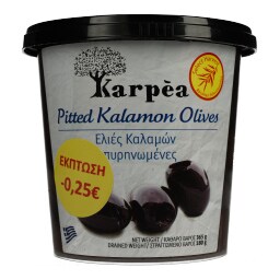 KARPEA | Ελιές Καλαμών Εκπυρηνωμένες 180gr (-0.25E)