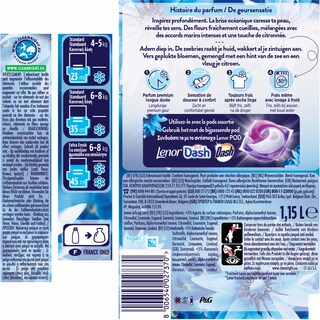 LENOR | Συμπυκνωμένο Μαλακτικό Fresh Ocean Escape 50 Μεζούρες