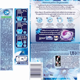 LENOR | Συμπυκνωμένο Μαλακτικό Fresh Ocean Escape 50 Μεζούρες