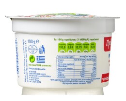 ΕΒΟΛ | ΓΙΑΟΥΡΤΙ ΛΕΥΚΟ ΠΡΟΒΕΙΟ ΒΙΟΛΟΓΙΚΟ 190 GR