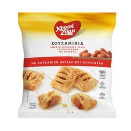 ΧΡΥΣΗ ΖΥΜΗ | Σουσαμίνια Λουκάνικο Κέτσαπ Μουστάρδα 700g