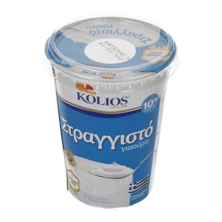ΚΟΛΙΟΣ | ΓΙΑΟΥΡΤΙ ΛΕΥΚΟ ΣΤΡΑΓΓΙΣΤΟ 500 GR