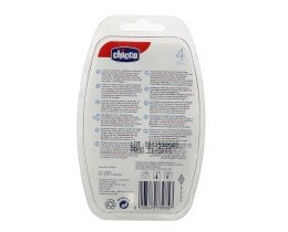 CHICCO | ΠΙΠΙΛΑ ΜΕ ΚΡΙΚΟ Κ PHYSIO ΜΠΛΕ 4 ΜΗΝΩΝ 2 ΤΕΜ