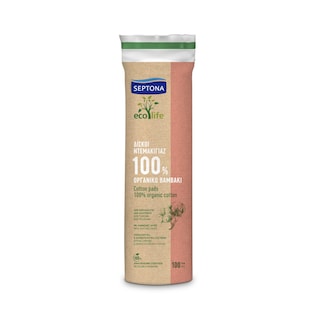 SEPTONA | Δίσκοι Ντεμακιγιάζ Ecolife 100 Τεμάχια