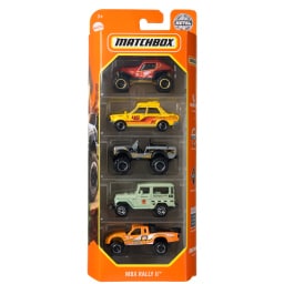 MATCHBOX | Αυτοκινητάκια Rally Σετ 5 Τεμάχια