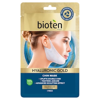 BIOTEN | Μάσκα για Πηγούνι Hyaluronic Gold Chin Mask 1 Τεμάχιο