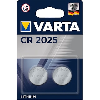 VARTA | Batteries Lithium CR2025 2 Pieces