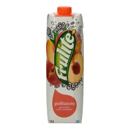 FRULITE | ΦΡΕΣΚΟΣ ΧΥΜΟΣ ΝΕΚΤΑΡ ΡΟΔΑΚΙΝΟ 1 LT