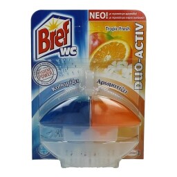 BREF | DUO ACTIVE | ΥΓΡO ΒLOCK WC ΑΝΘΗ ΠΟΡΤΟΚΑΛΙ 2 X 30 ML