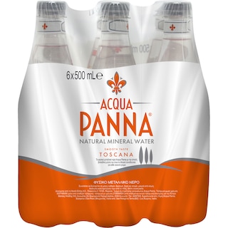 ACQUA PANNA | Φυσικό Μεταλλικό Νερό  6 X 500 ml