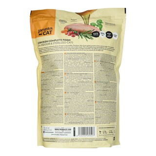 PRIMA PET | Τροφή Γάτας Κοτόπουλο Adult Indoor Sterilized 1.4kg