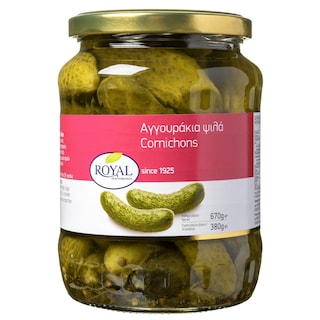 ROYAL | Pickles Small Gherkin 380g