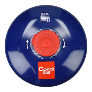 CORAL GAS | Φιαλίδιο Βουτανίου Βιδωτό 500g 1 Τεμάχιο