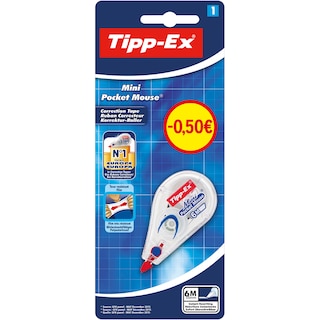 TIPPEX | ΔΙΟΡΘΩΤΙΚΟ ΣΕ ΤΑΙΝΙΑ MOUSE 1 ΤΕΜ