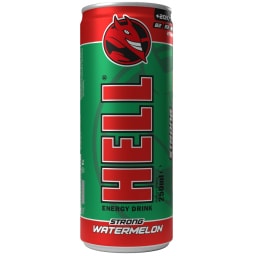 HELL | Ενεργειακό Ποτό Strong Καρπούζι Κουτί 250ml