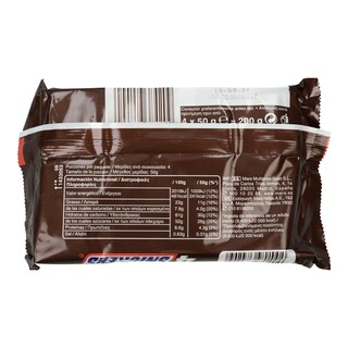SNICKERS | Σοκολάτα Γάλακτος Καραμέλα Φυστίκι 4x50g