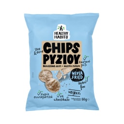 HEALTHY HABITS | Τσιπς Ρυζιού Θαλασσινό Αλάτι και Μαύρο Πιπέρι 60g