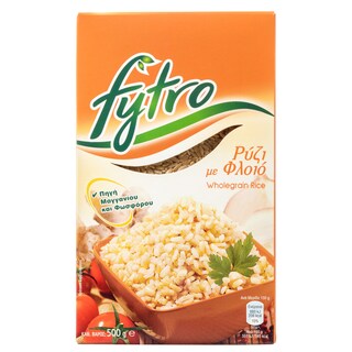 FYTRO | Ρύζι Αναποφλοίωτο 500 gr
