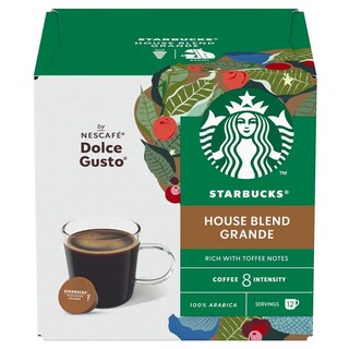 STARBUCKS | Κάψουλες Καφέ Dolce Gusto Grande 12x8.5g