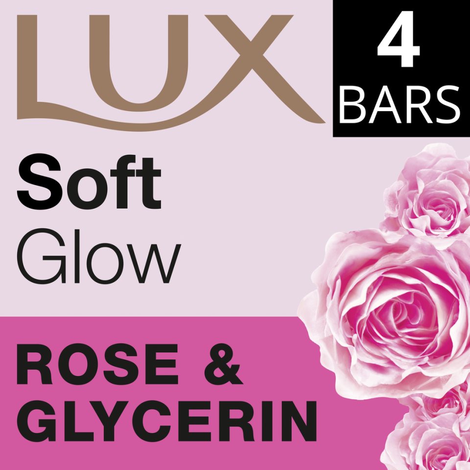 LUX Σαπούνι Soft Glow 4x90g