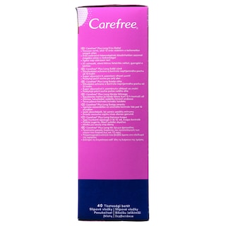 CAREFREE | Σερβιέτες Plus Long 30 + 10 Τεμάχια Δώρο