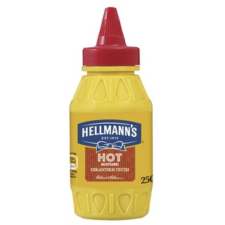 HELLMANN'S | Μουστάρδα Hot (Πικάντικη) 250 gr