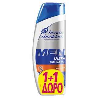 HEAD&SHOULDERS | SHAMPOO ANTI HAIR FALL  360ML 1+1