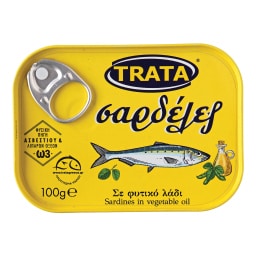 ΤΡΑΤΑ | Σαρδέλες σε Φυτικό Λάδι 70g