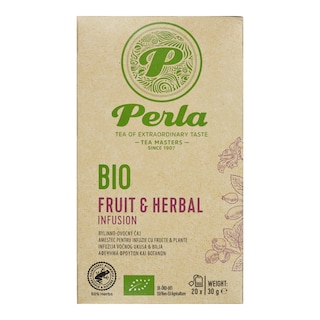 PERLA BEVERAGES | Αφέψημα Φρούτων και Βοτάνων Bio 20x1.5g