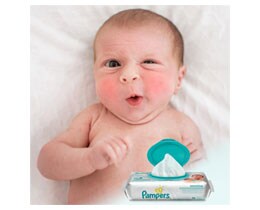 PAMPERS | NEW BABY SENSITIVE | ΜΩΡΟΜΑΝΤΗΛΑ SENSITIVE 56 ΤΕΜ