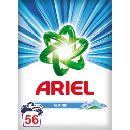 ARIEL | Σκόνη Πλυντηρίου Ρούχων Alpine 56 Μεζούρες