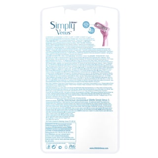 GILLETTE | BODY TREATMENT RAZORS SΙMPLY VENUS 3 4PCS (4+2)
