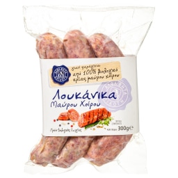 ΑΒ ΕΠΙΛΟΓΗ | Λουκάνικα Μαύρου Χοίρου Βιολογικό 300gr