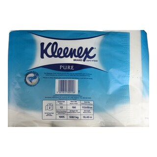 KLEENEX | ΧΑΡΤΙ ΥΓΕΙΑΣ 2 ΦΥΛΛΑ 12 ΤΕΜ