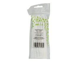 - | Πιρούνια Βιοδιασπώμενα Άσπρα 10 Τεμάχια