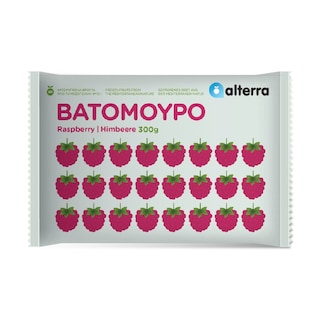 ALTERRA | Βατόμουρα Κόκκινα Κατεψυγμένα 300gr